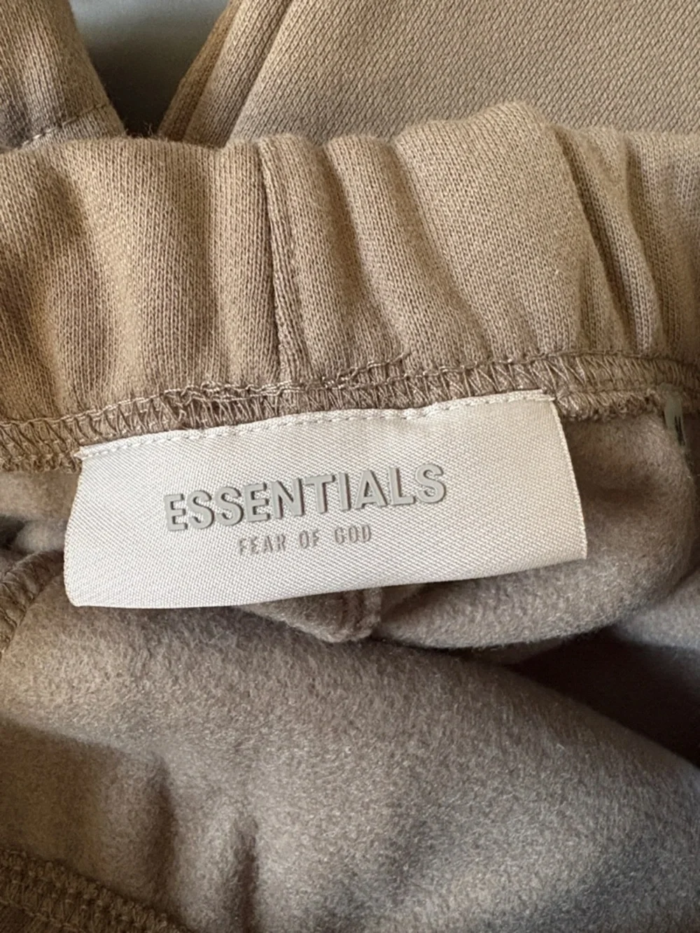 NEW Essentials Fear of God RELAXED Fit Sweatpants Wood SS22 AUTHENTIC 💯 - Picture 6 of 7